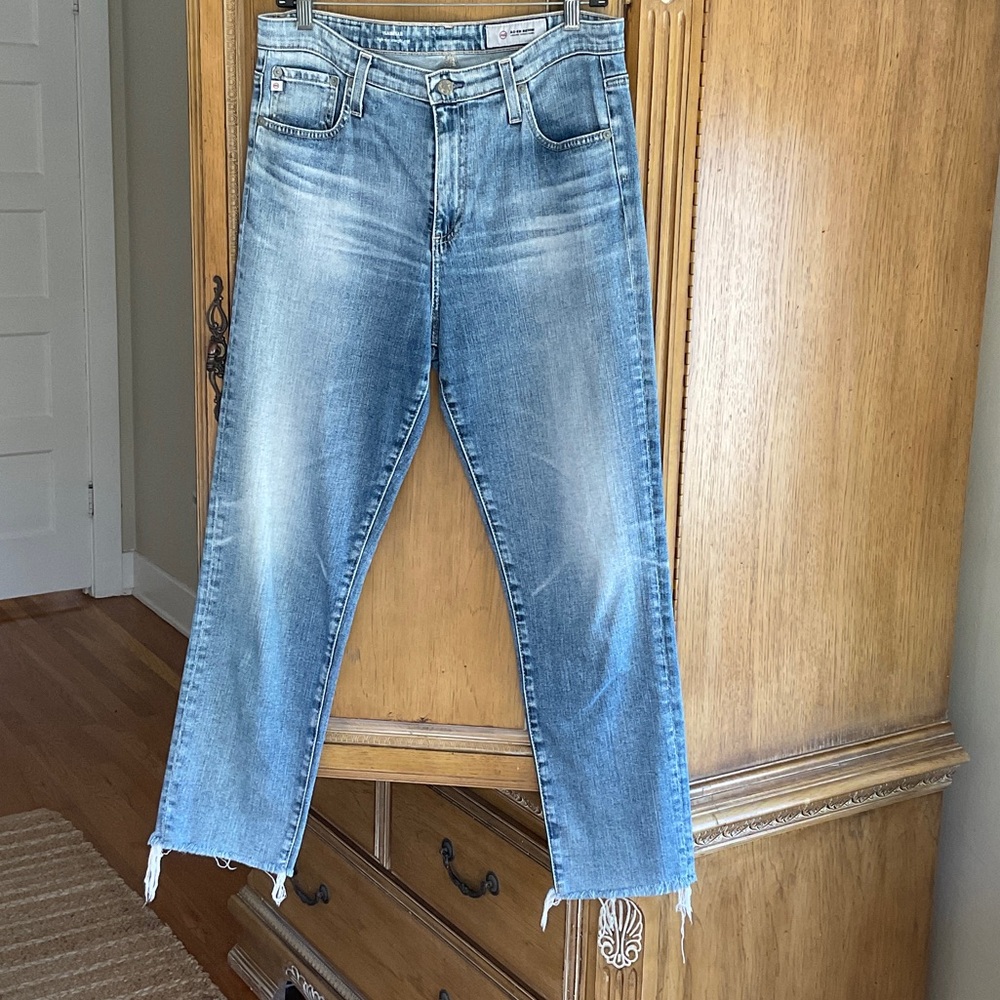AG Isabelle High-Rise Straight Jeans size 31R *pre-owned